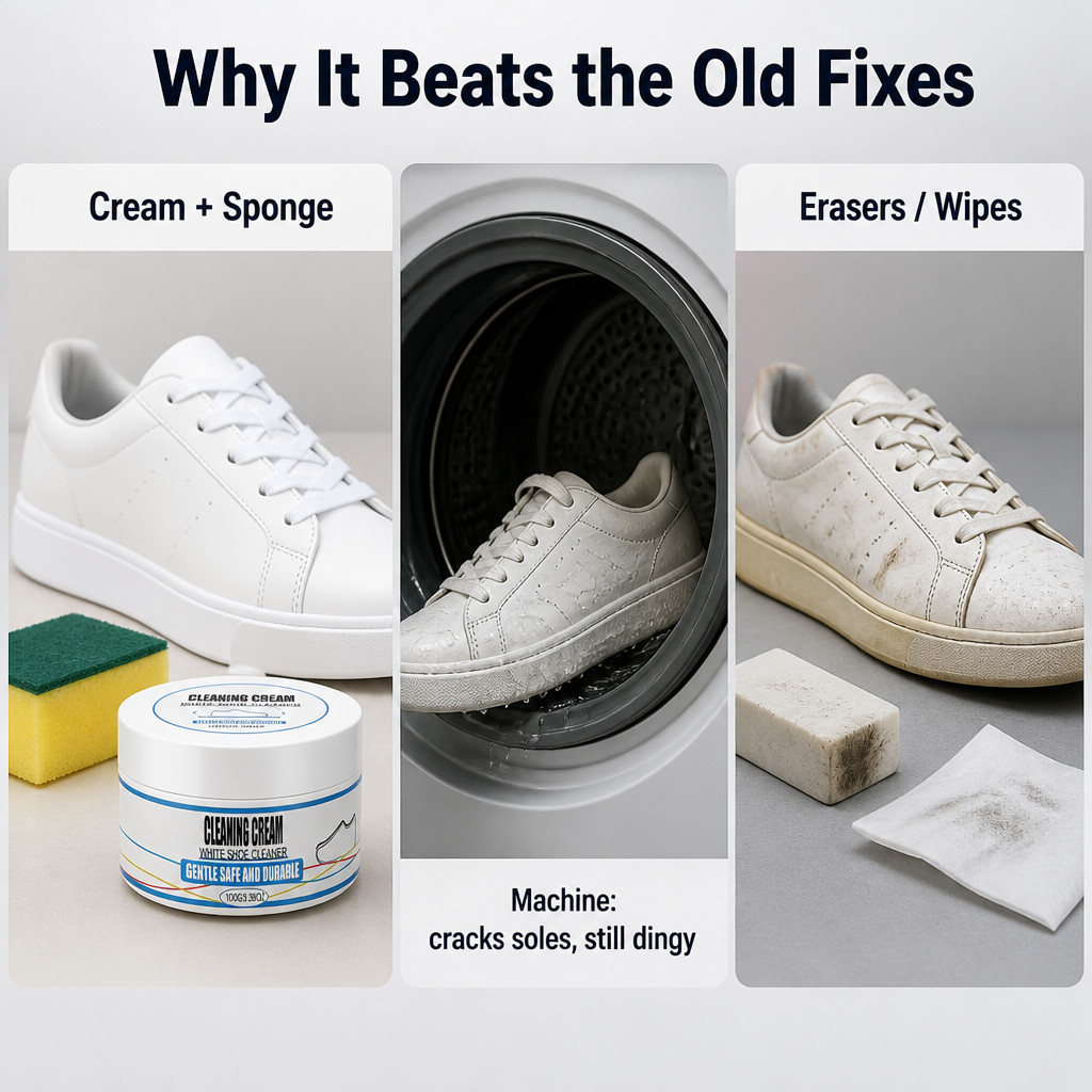 VividStride™ — Wipe Dingy White Sneakers Back to Box-Fresh in About Two Minutes