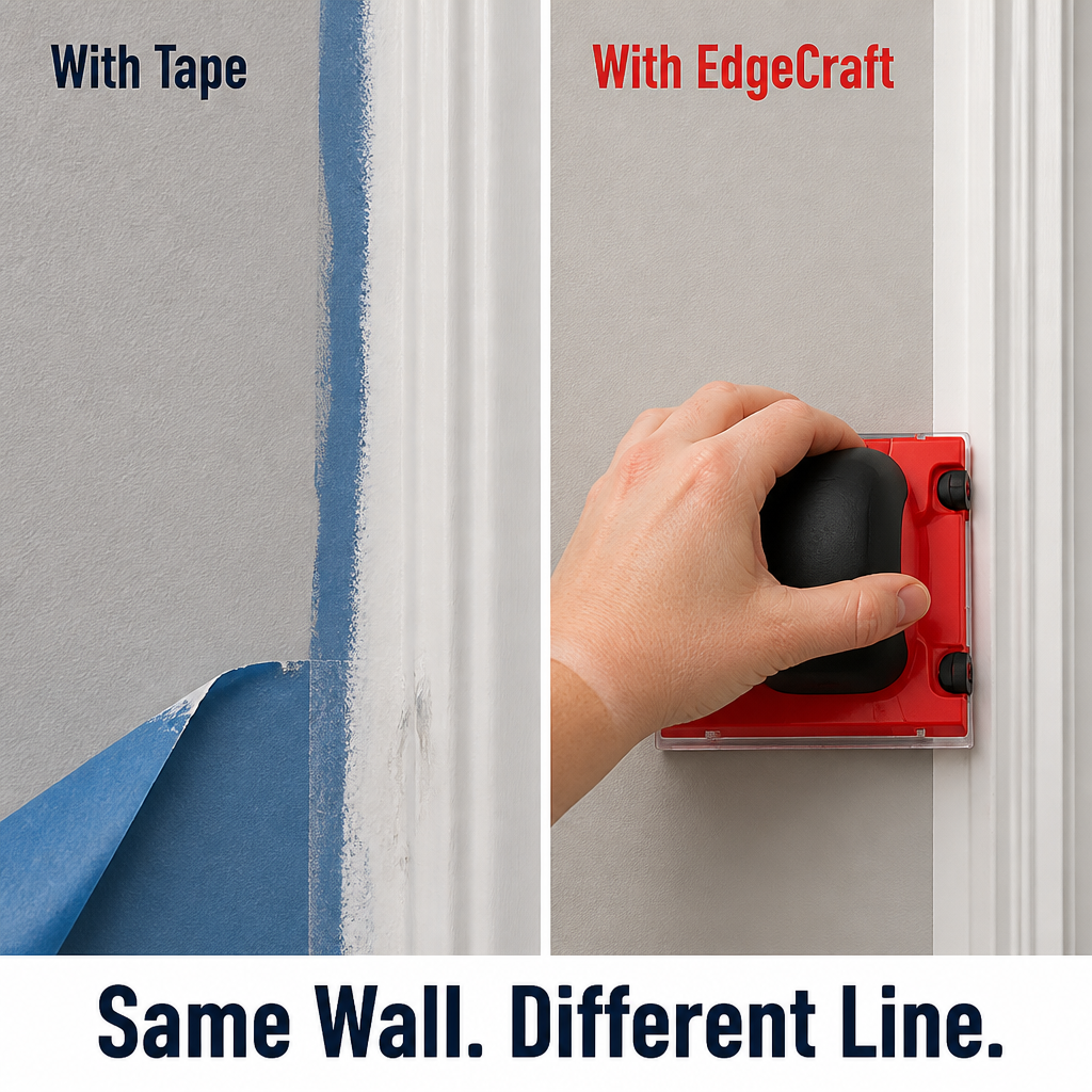 EdgeCraft™ — Paint Razor-Sharp Edges in One Pass Without Any Tape