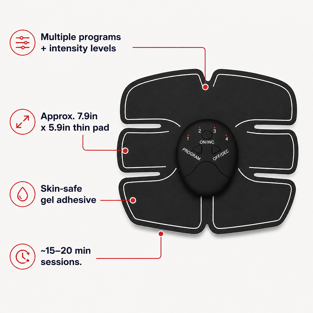CoreMend™ — Fire Up Your Core With Hands-Free EMS Contractions