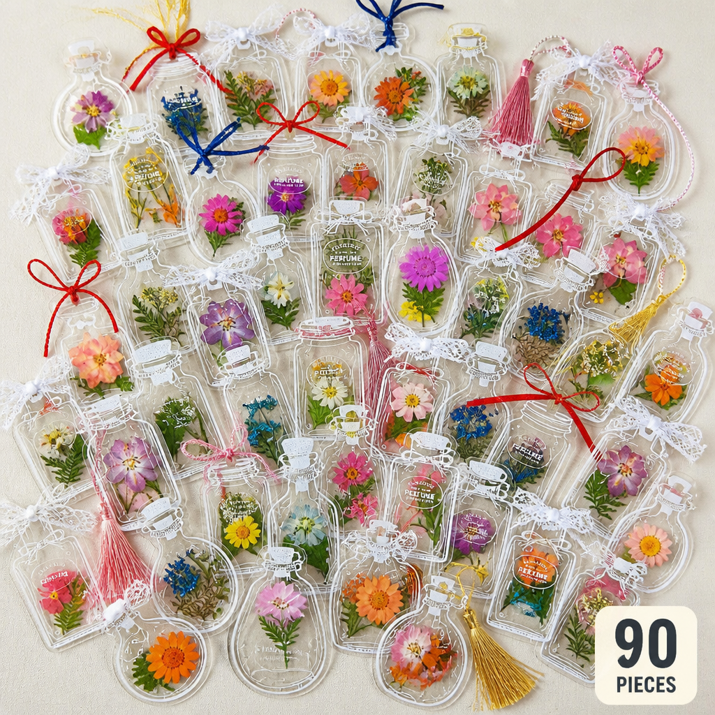 FloraLuxe™ — Slip a Real Pressed Flower Into Every Book You Open