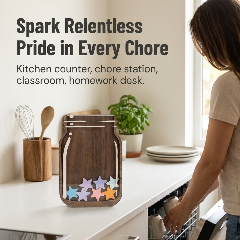 VictoryVault™ — Turn Chores Into a Jar Your Kid Races to Fill