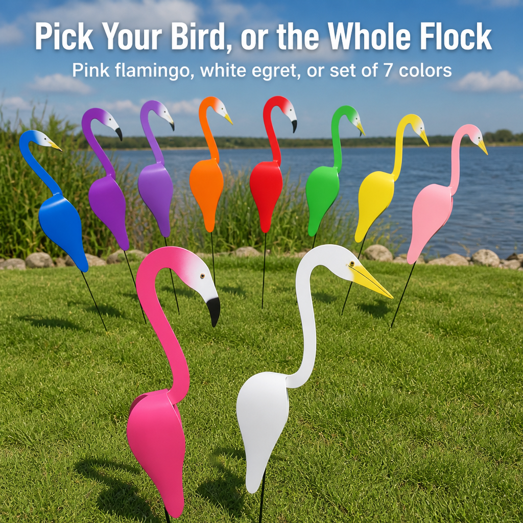 ZephyraGlide™ Swaying Flamingo — Watch It Bob, Sway & Dance on the Lightest Breeze