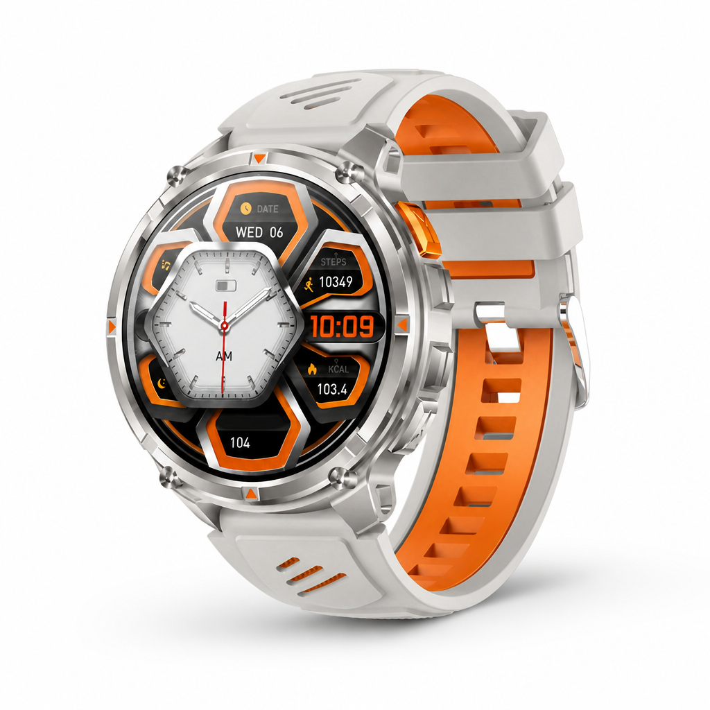 1100mAh Battery 120+ Sports Smartwatch (iPhone & Android)