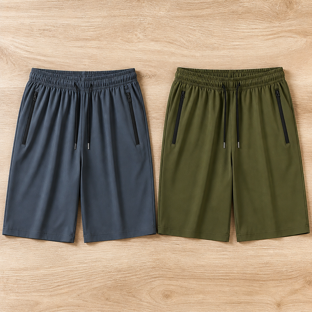 BreezeLite™ Shorts — Stay Cool, Dry, and Confident All Day Long