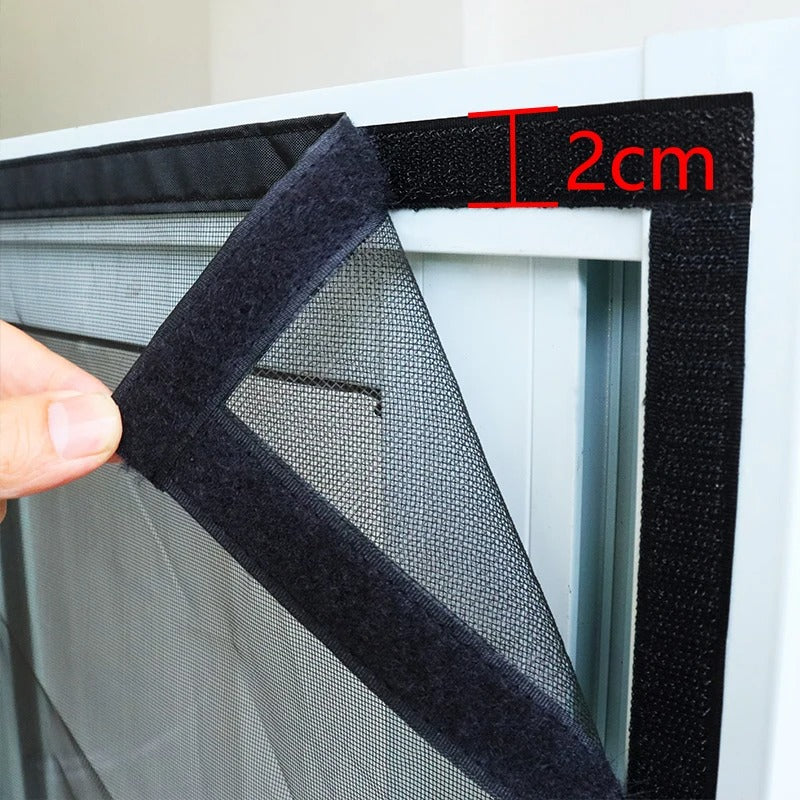 InsectShield Magnetic Screen Door for Easy Ventilation