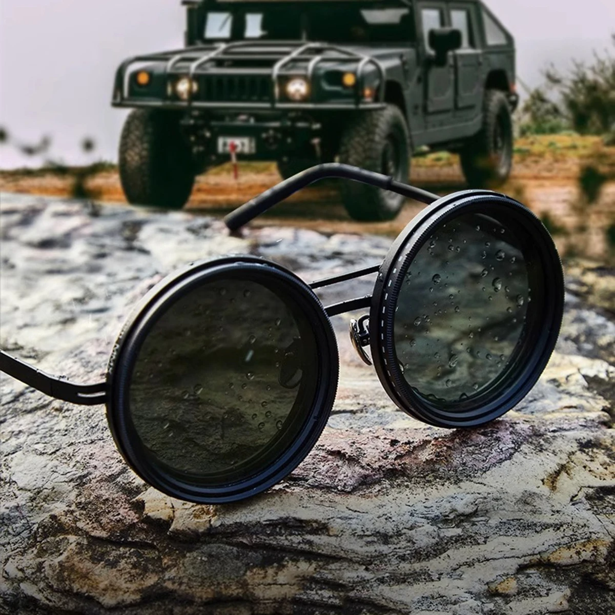 Adjustable Tint Sunglasses – UV400 Protection