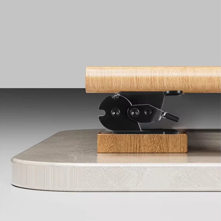 Folding Steel Table Set of 2 – Self-Locking, Supports up to 225 kg