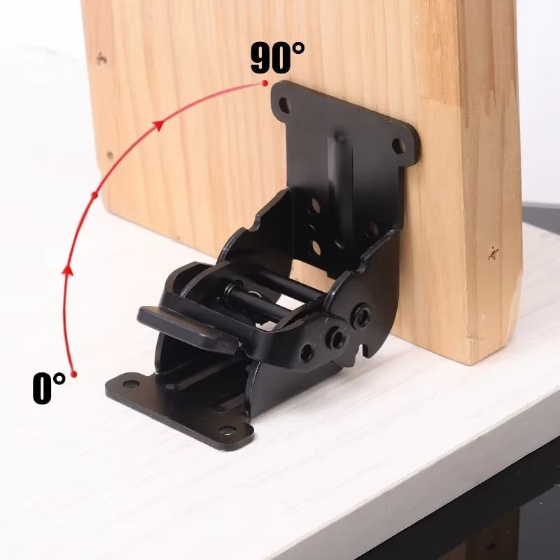 Folding Steel Table Set of 2 – Self-Locking, Supports up to 225 kg