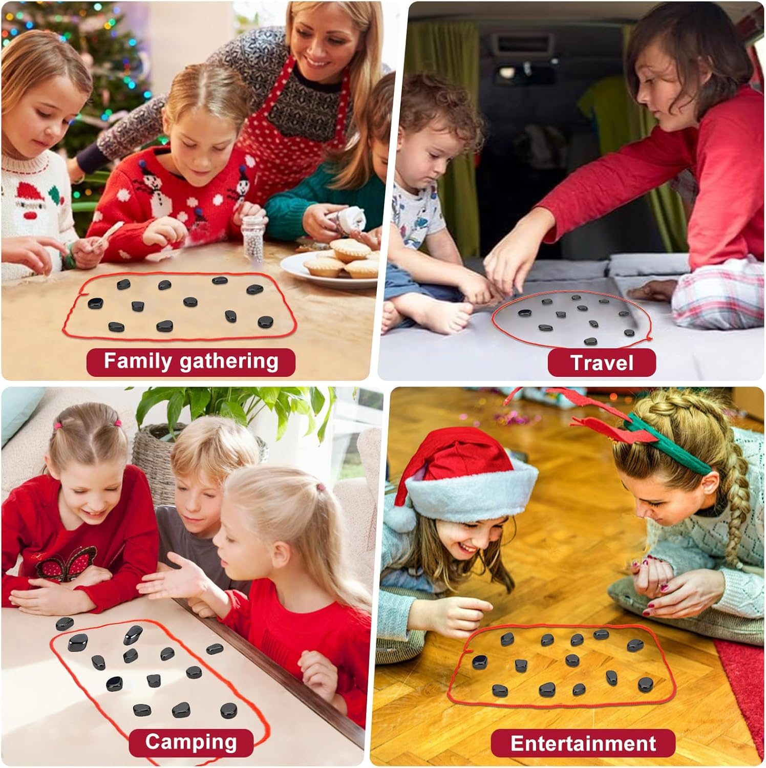 Travel-Friendly Chess Set with Magnetic Pieces for Family Fun