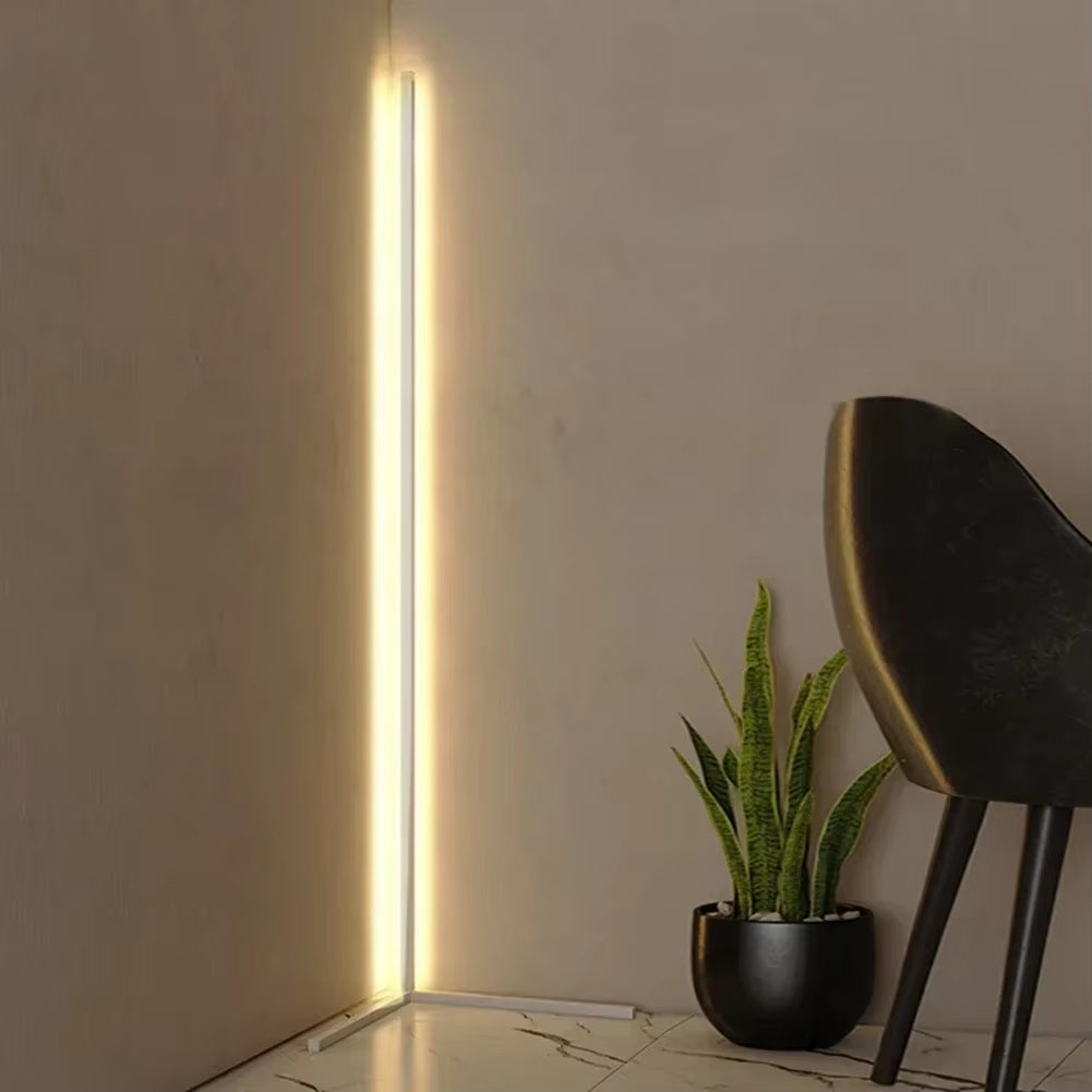 Dimmable LED Floor Lamp with Remote – Corner Light for Home Use