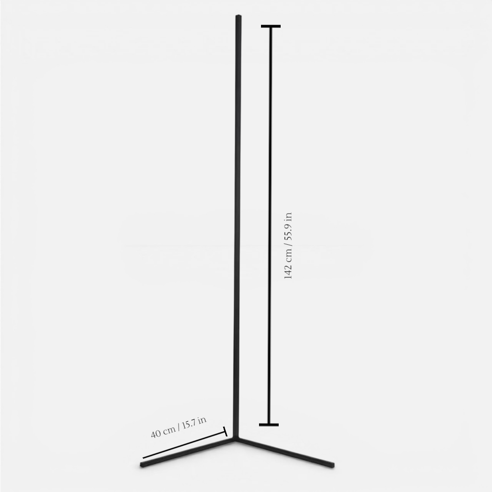Dimmable LED Floor Lamp with Remote – Corner Light for Home Use
