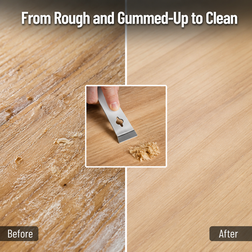 TitanEdge™ — Scrape, Pry & Pull Nails Clean With One Slim Steel Bar