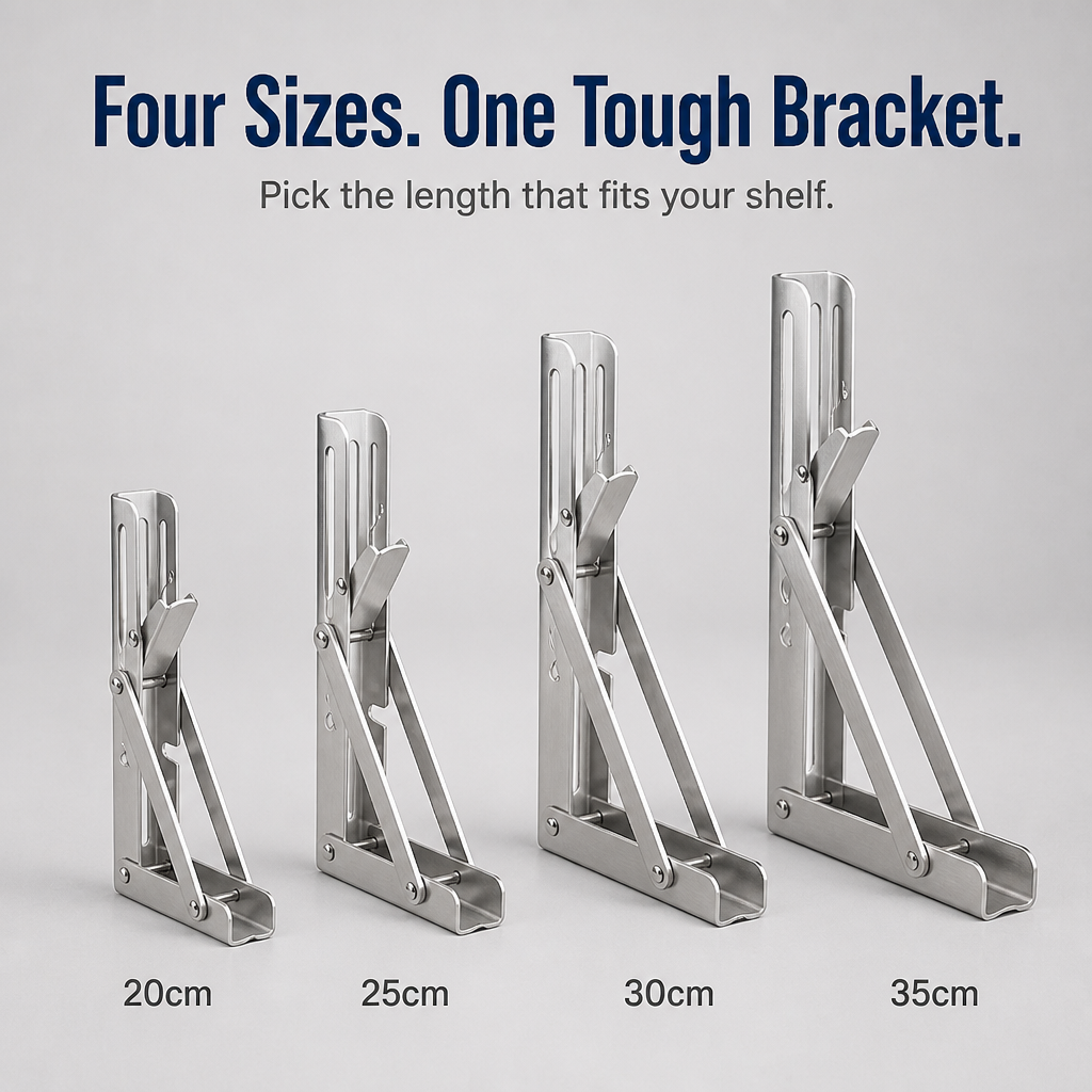 SpaceFlex™ — Fold Away Your Shelves and Take Back Every Inch of Floor Space