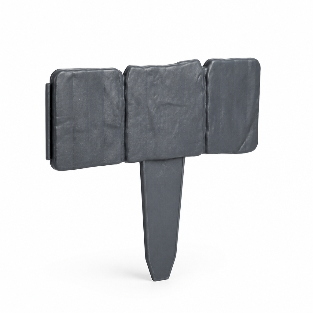 Stone-Look Tool-Free Snap Garden Bed Edging