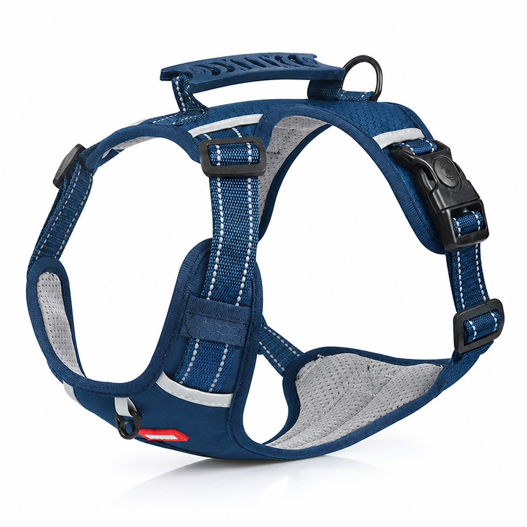 No-Pull Padded Adjustable Quick-Release Dog Harness