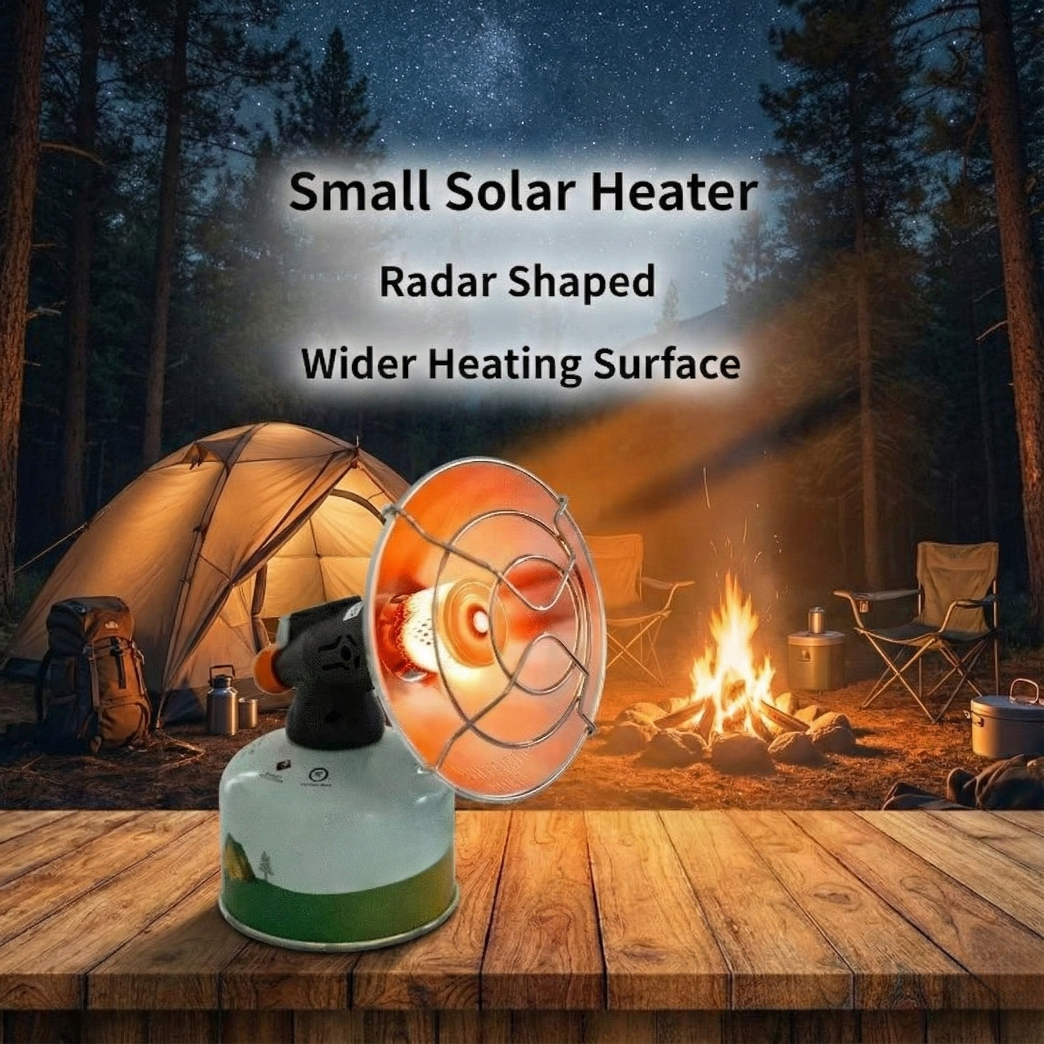Compact Outdoor Heater – Portable Gas Heater for Camping Activities