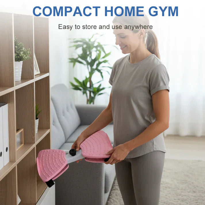 Full Body Twist Stepper with Resistance Band – Supports up to 120 kg