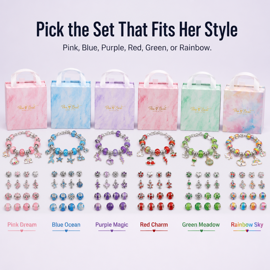 LumaLuxe™ — Make Sparkly Charm Bracelets She'll Wear Long After the Party