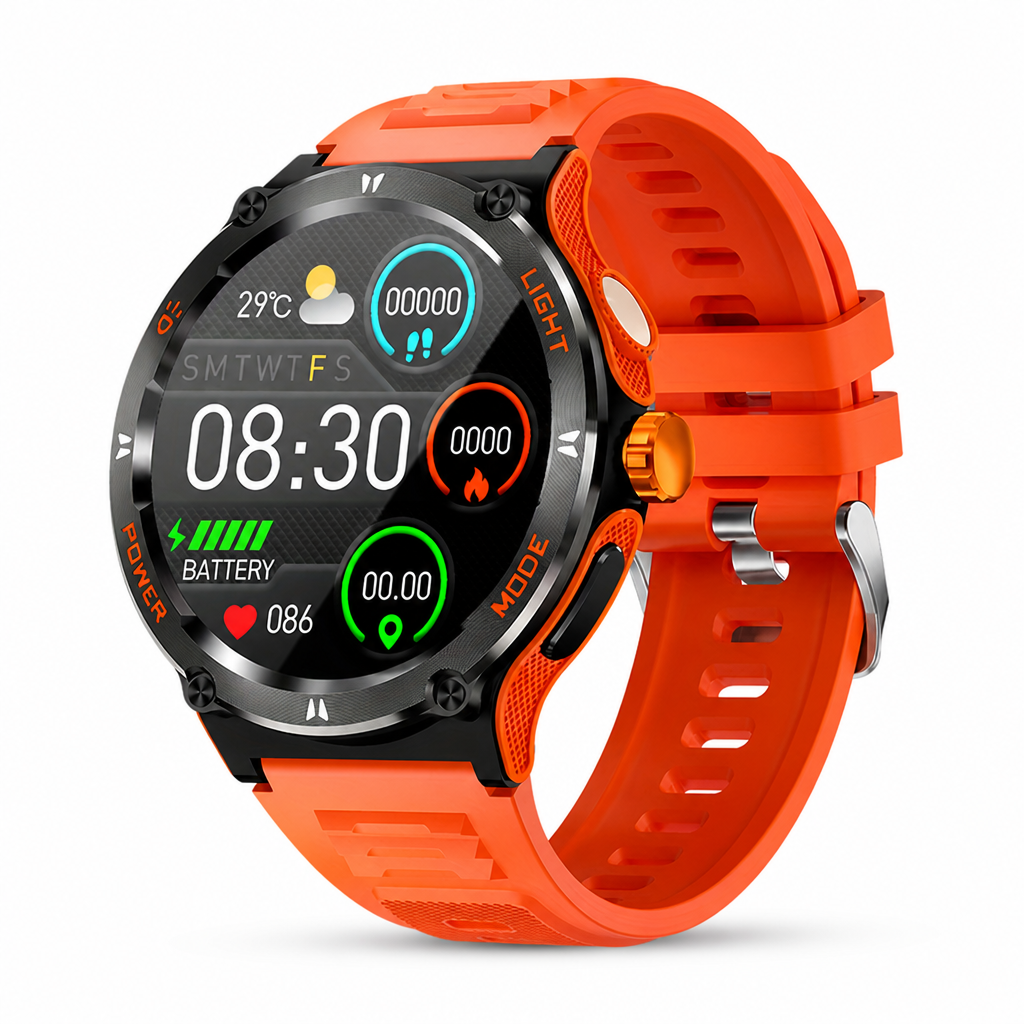 Full Touchscreen & Call-Enabled Waterproof Smartwatch