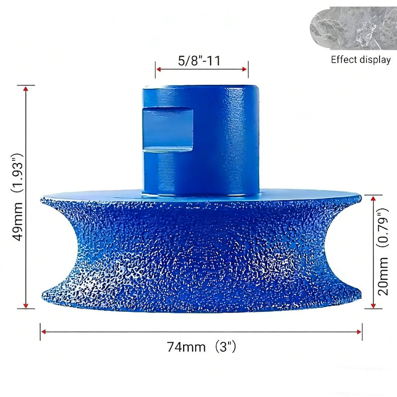 Grinding Wheel for Stone Processing - Diamond Coated