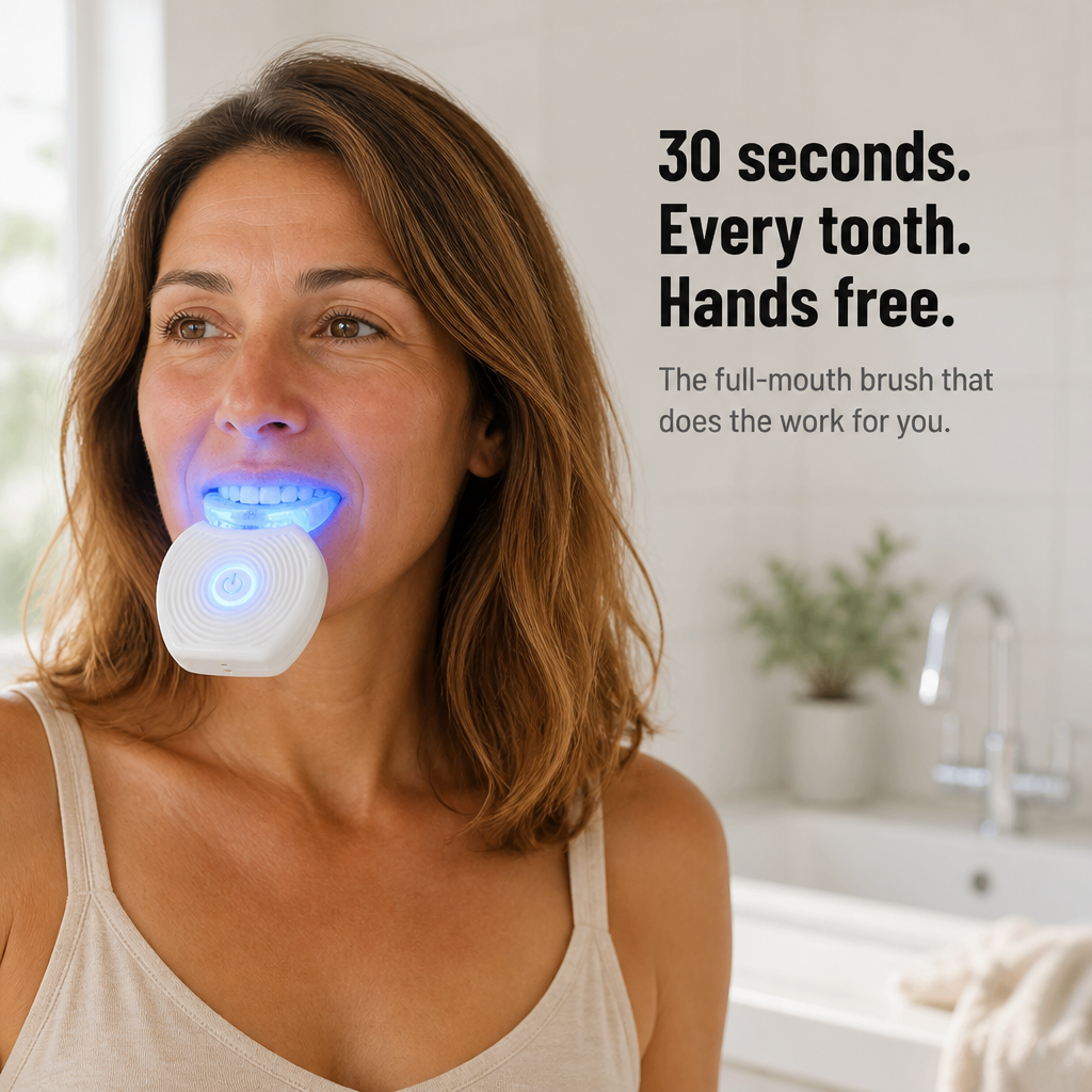 SonicBeam™ Complete — Clean Every Tooth Simultaneously in 30 Hands-Free Seconds