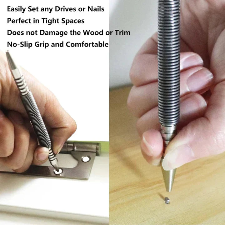 Grain Dispenser with Spring Mechanism – Includes 2 Interchangeable Tips
