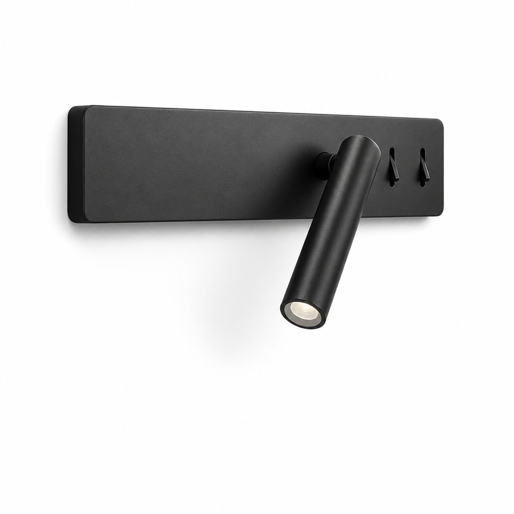 Swiveling LED Reading Wall Light (Dual Lights)