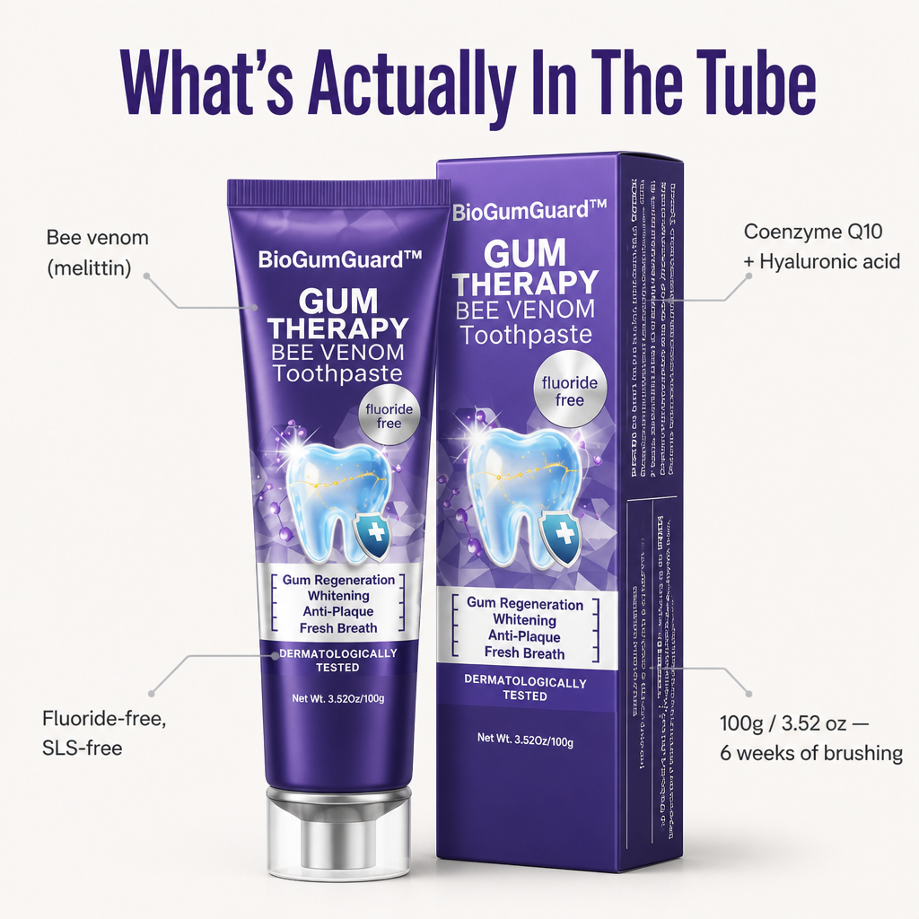 BioGumGuard™ — Calm Aching Gums, Stop Recession, and Preserve Your Teeth
