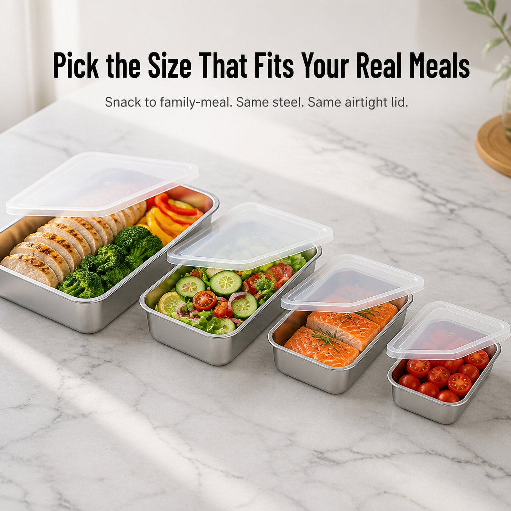 FreshLock™ — Say Goodbye to Plastic Tupperware Drawers for Durable Steel