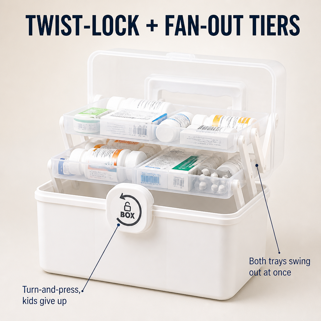 TitanGuard™ — Command Your Meds, Restore Your Calm Instantly