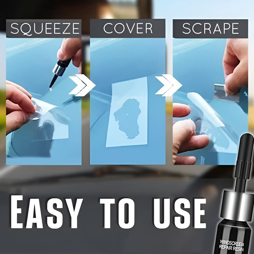 RazorSeal™ — Stop Cracks in Minutes and Reclaim Crystal-Clear Glass Confidence