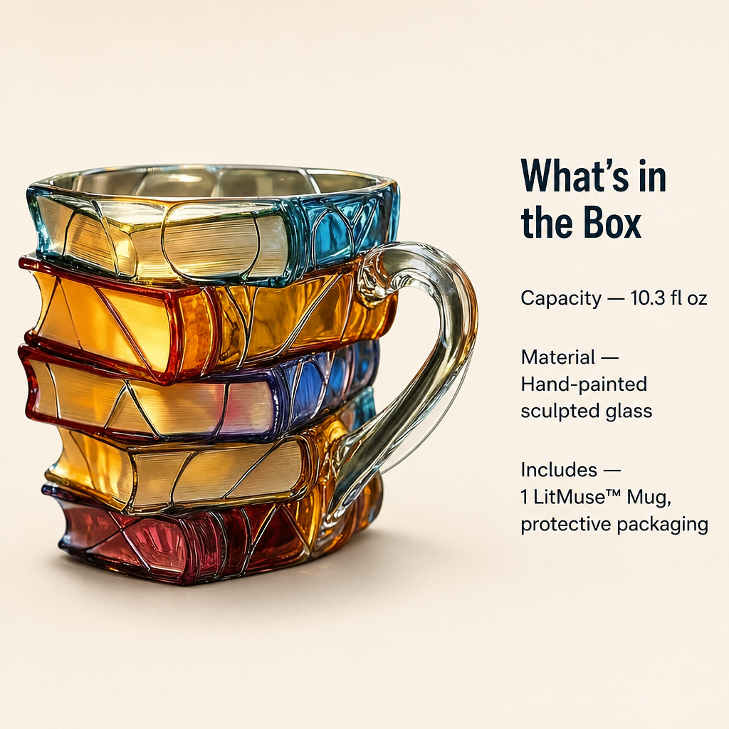 LumiTale™ Mug — Turn Every Sip into a Radiant Celebration of Your Bookish Soul