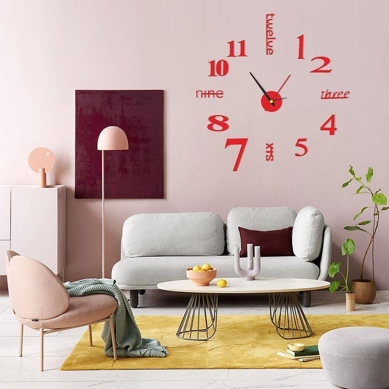 Modern Design Wall Clock – Silent and Noise-Free