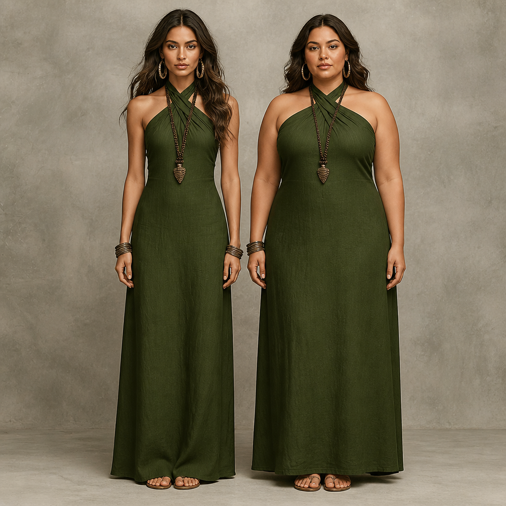 LumaSera™ Linen Dress — Stay Cool and Radiate Effortless Elegance All Day Long