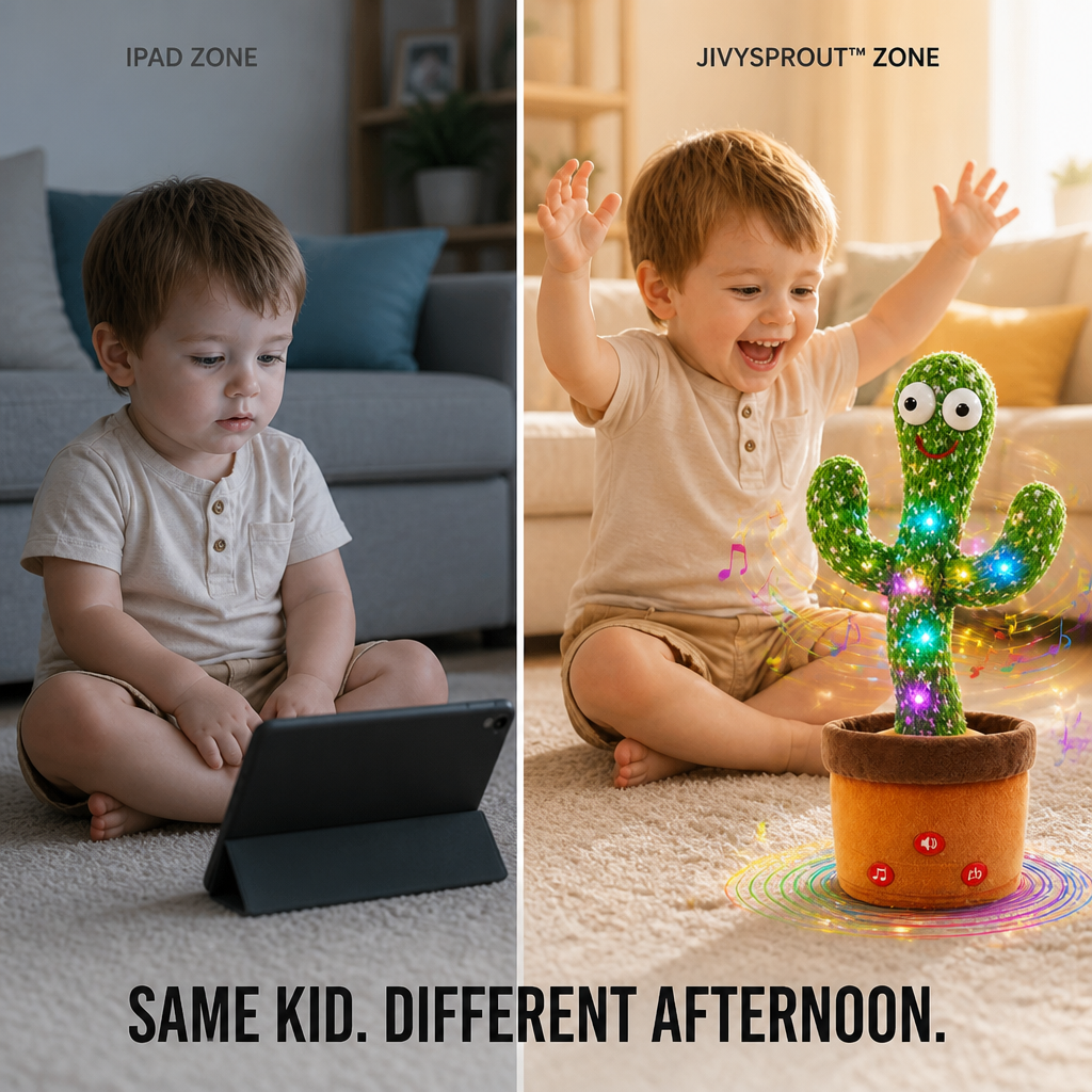 JivySprout™ — Help Your Toddler Chat, Groove, and Escape the Screen