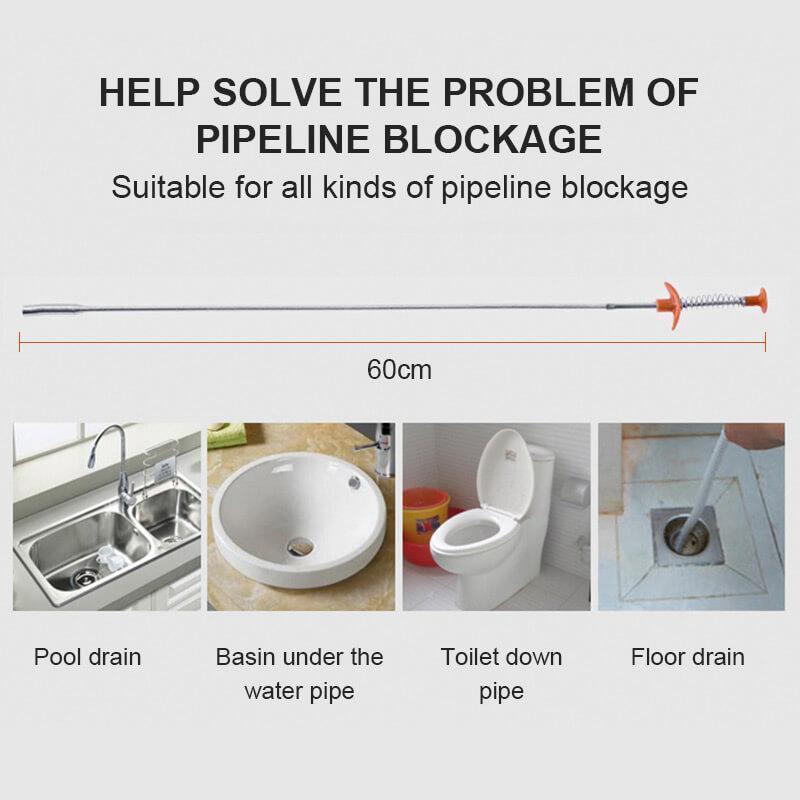 HydroGrip™ — Take Back Control with Easy, Chemical-Free Drain Clearing Power