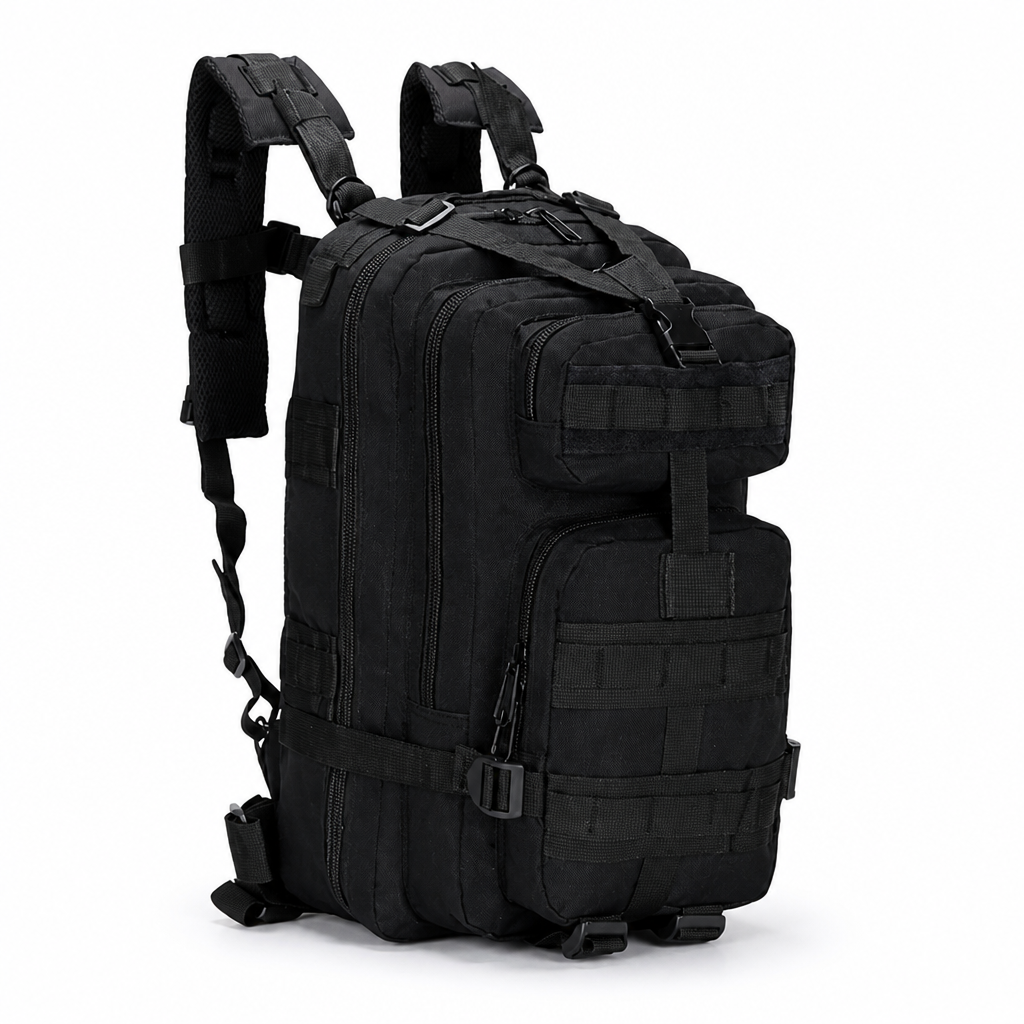 Durable Nylon MOLLE Tactical Backpack (30L)