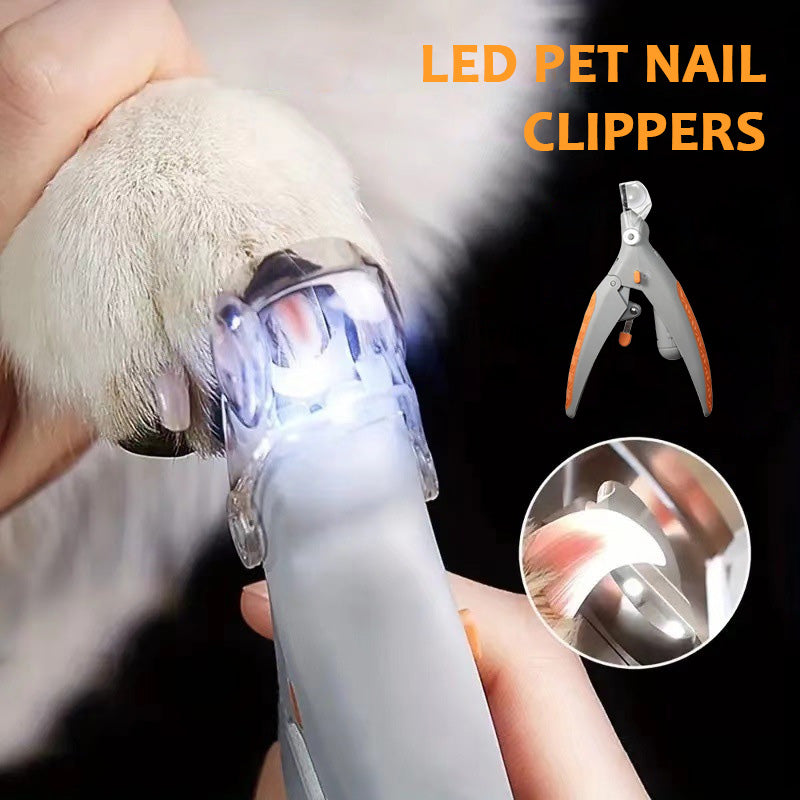 Animal Claw Scissors with LED Light – Visible Blood Vessel Indicator