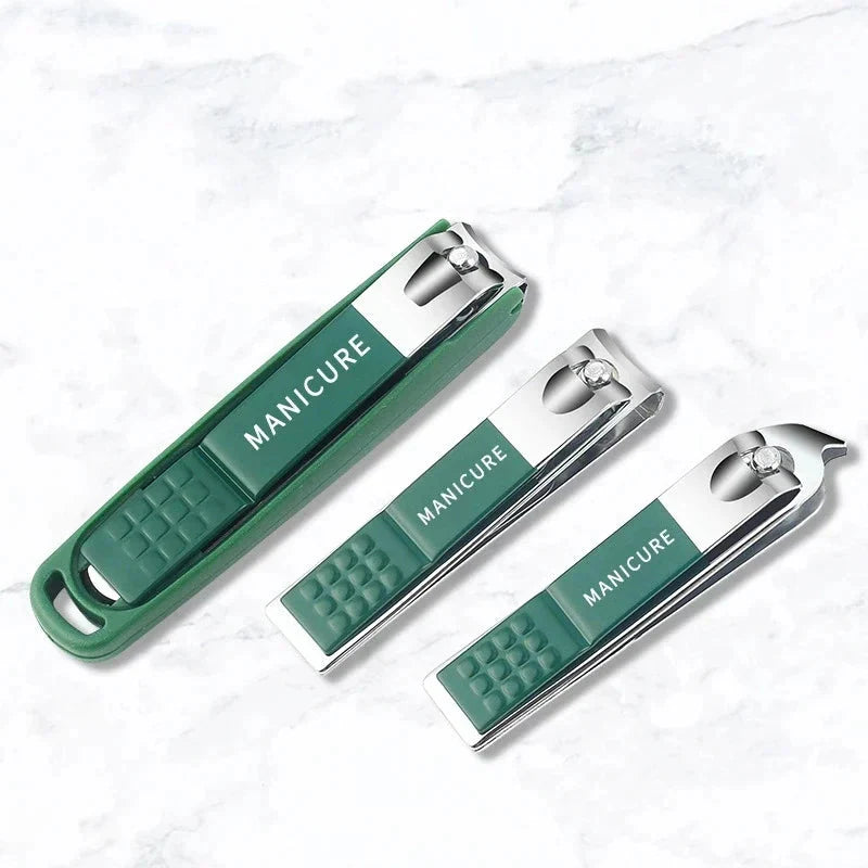 Nail Clipper Kit in Stainless Steel with Nail File