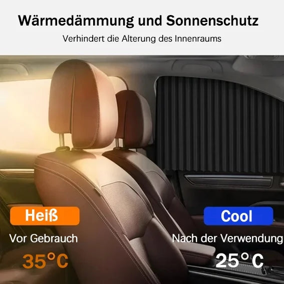 UV Blocking Magnetic Sunshade for Car Side Windows