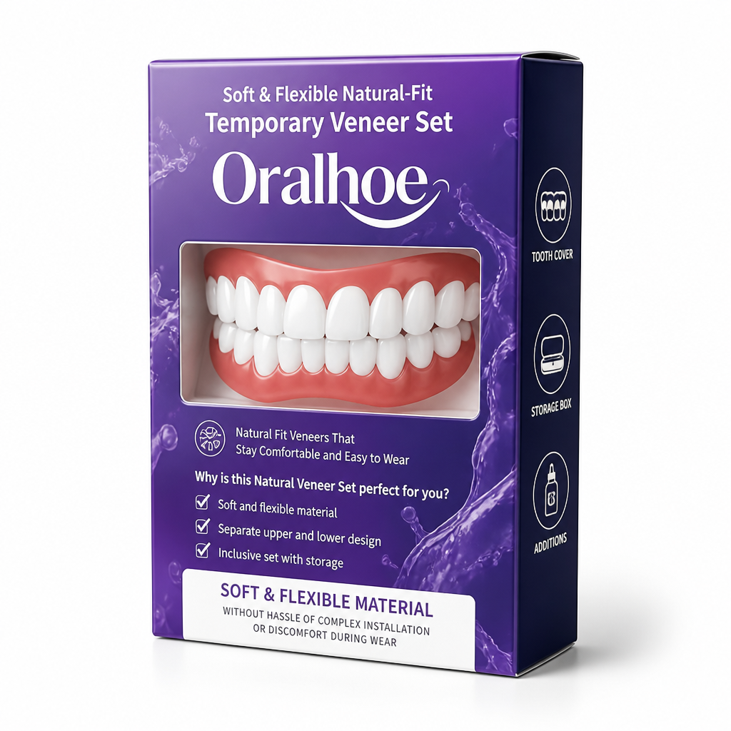 Soft & Flexible Natural-Fit Temporary Veneer Set