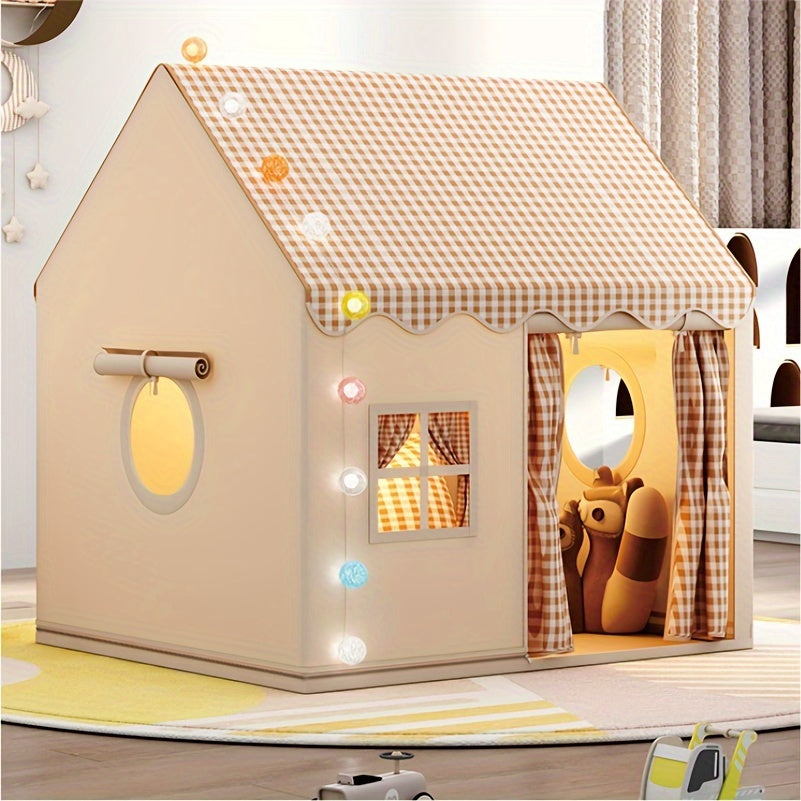 Cozy Snuggle Corner Playhouse with LED Lights