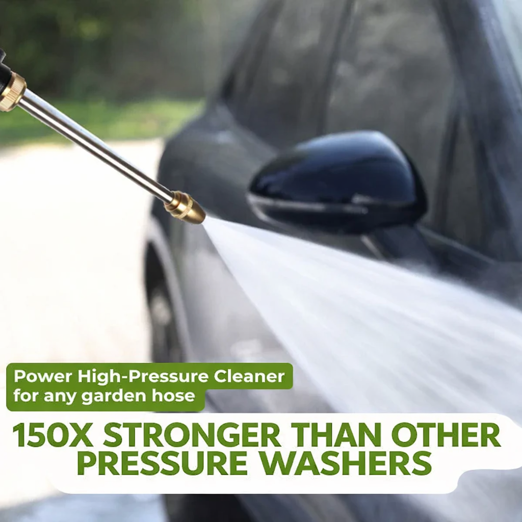 High-Pressure Washer | Adjustable Spray Nozzle | Built-in Soap Dispenser | Strahlio