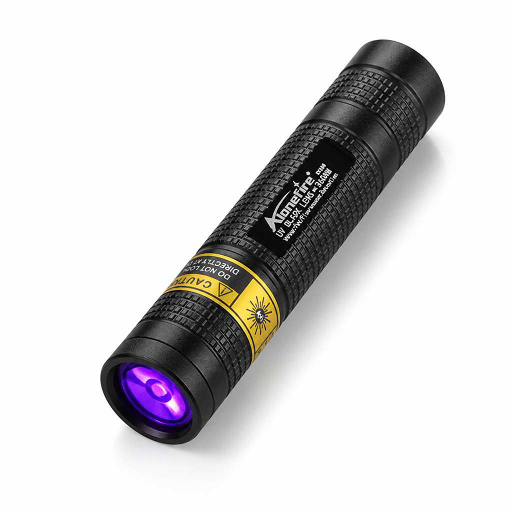 365nm USB-Rechargeable UV LED Flashlight