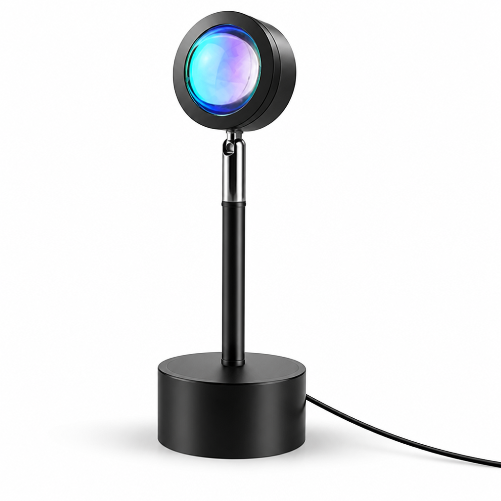 Multi-Color 90° Adjustable USB-Powered Sunset Lamp