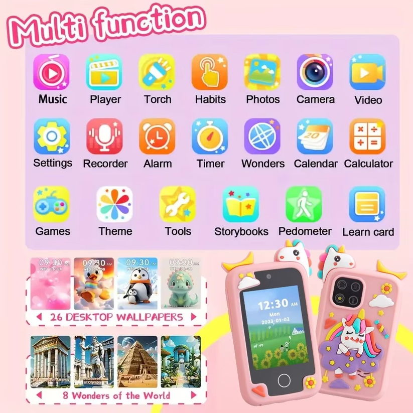 BrightSpark™ Learning Phone — Ignite Joyful Curiosity and Growing Genius Every Day