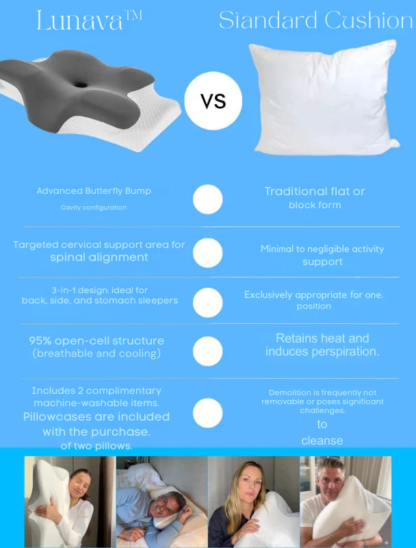 NeckNest™ Pillow — Wake Refreshed with Pain-Free, Energized Mornings