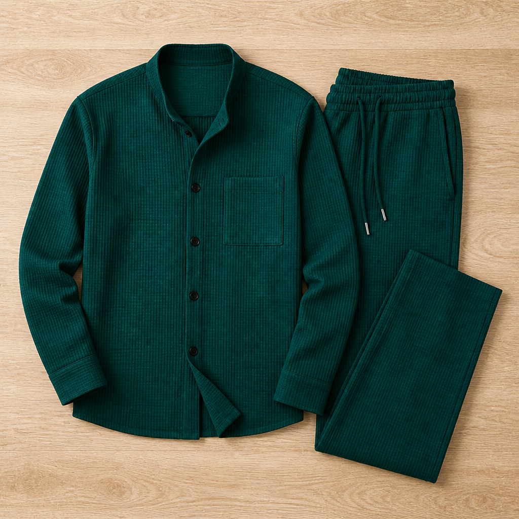 TailorEase™ 2-Piece Waffle Set — Feel Effortlessly Sharp and Completely Free All Day Long