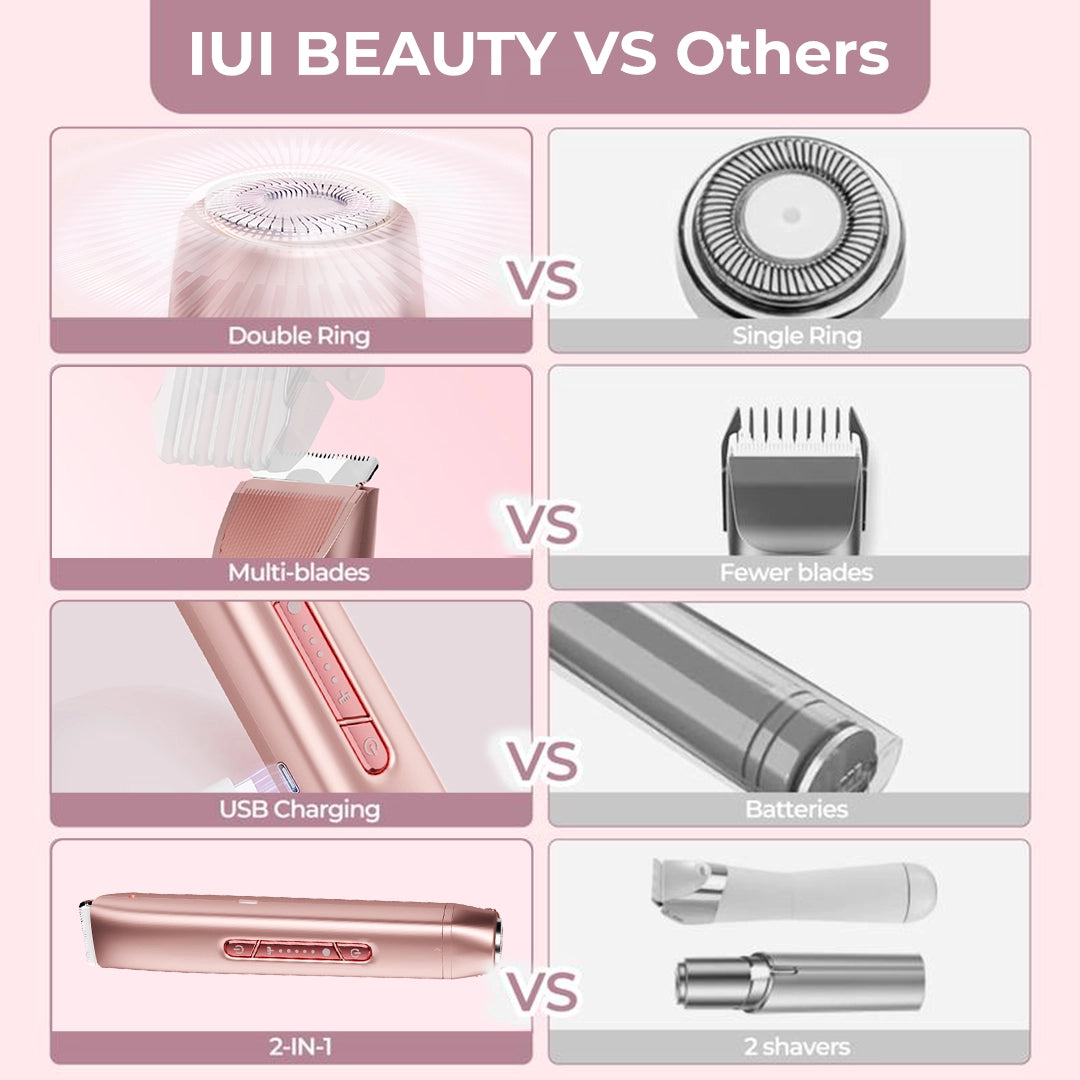 LumiSlide™ Precision Trimmer — Glide into Effortless, Irritation-Free Smoothness Every Time