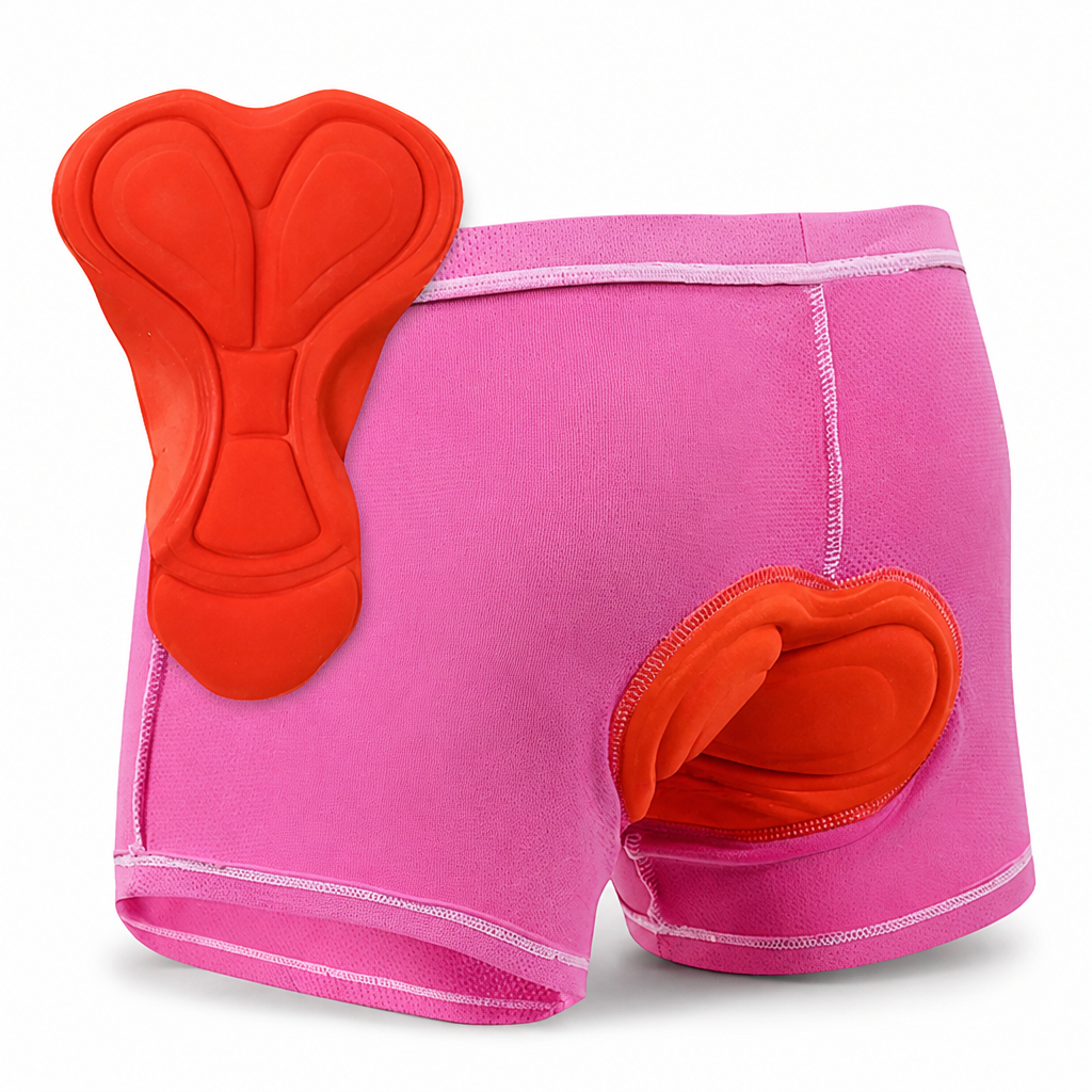 5D Gel Padded Breathable & Moisture-Wicking Motorcycle Shorts (Low-Rise)